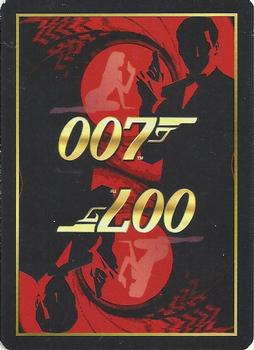 2004 James Bond 007 Playing Cards I #6♠ Rosa Klebb / Lotte Lenya / Red Grant / Robert Shaw Back