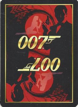 2004 James Bond 007 Playing Cards I #10♠ Auric Goldfinger / Gert Frobe / James Bond / Sean Connery Back