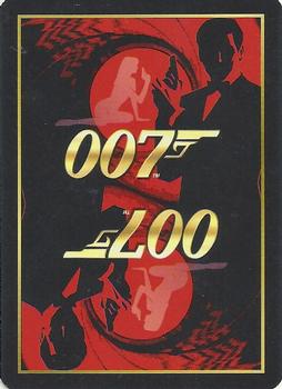 2004 James Bond 007 Playing Cards I #5♦ Paula Caplan / Martine Beswick / James Bond / Sean Connery Back