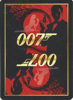 2004 James Bond 007 Playing Cards I #9♦ Kissy Suzuki / Mie Hama / Tiger Tanaka / Tetsuro Tamba Back