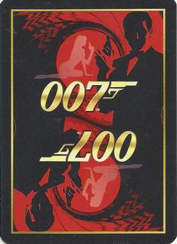 2004 James Bond 007 Playing Cards I #J♦ Ernst Stavro Blofeld / Donald Pleasence Back