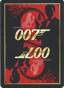 2004 James Bond 007 Playing Cards I #6♥ Andrea Anders / Maud Adams Back