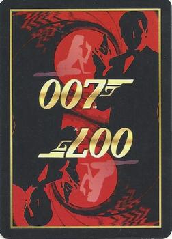 2004 James Bond 007 Playing Cards I #8♥ Karl Stromberg / Curt Jurgens Back