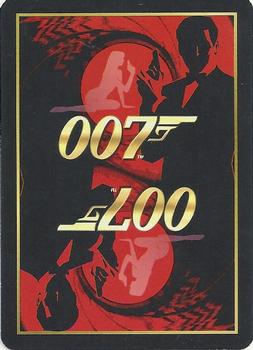 2004 James Bond 007 Playing Cards I #Q♥ Anya Amasova / Barbara Bach Back