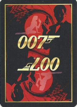 2004 James Bond 007 Playing Cards I #2♣ Ernst Stavro Blofeld / Telly Savalas Back