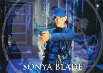 1995 SkyBox Mortal Kombat #5 Sonya Blade Front