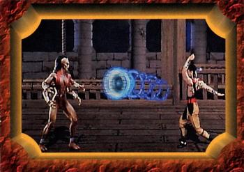 1995 SkyBox Mortal Kombat #82 Kung Lao's Spinning Shield Front