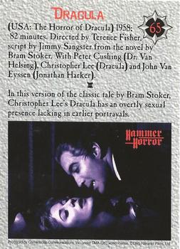 1995 Cornerstone Hammer Horror Series 1 #65 Dracula Back