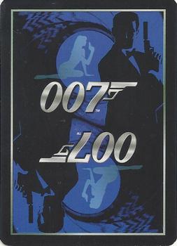 2004 James Bond 007 Playing Cards II #3♣ Dr. Holly Goodhead / Lois Chiles Back