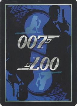 2004 James Bond 007 Playing Cards II #9♣ Melina Havelock / Carole Bouquet Back