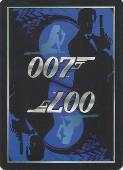 2004 James Bond 007 Playing Cards II #Q♣ Octopussy / Maud Adams Back