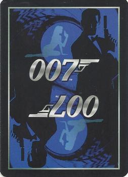 2004 James Bond 007 Playing Cards II #2♦ James Bond / Roger Moore Back
