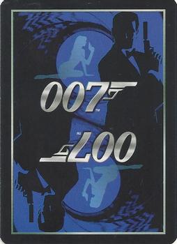 2004 James Bond 007 Playing Cards II #A♦ Gobinda / Kabir Bedi / James Bond / Roger Moore Back