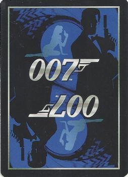 2004 James Bond 007 Playing Cards II #7♠ Alec Trevelyan / Sean Bean Back