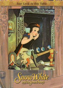 2003 ArtBox Disney Classic Movie FilmCardz #8 Just Look At This Table Front