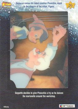2003 ArtBox Disney Classic Movie FilmCardz #26 The Finishing Touches Back