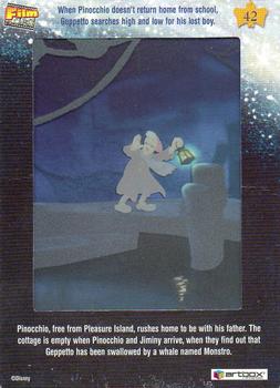 2003 ArtBox Disney Classic Movie FilmCardz #42 Geppetto Searches For His Son Back