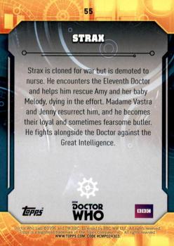 2017 Topps Doctor Who Signature Series #55 Strax Back