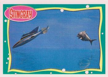 1993 Topps The Very Best of Stingray Thunderbirds Captain Scarlet #11 Stingray & The Terror Fish Front
