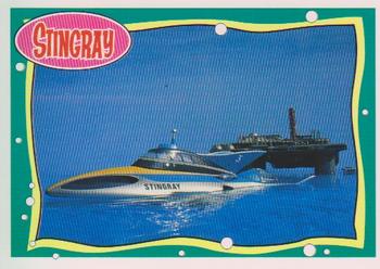 1993 Topps The Very Best of Stingray Thunderbirds Captain Scarlet #12 Stingray in the North Sea Front