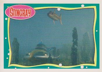 1993 Topps The Very Best of Stingray Thunderbirds Captain Scarlet #17 Dive! Dive! Dive! Front
