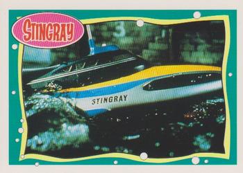 1993 Topps The Very Best of Stingray Thunderbirds Captain Scarlet #18 Sleek And Deadly! Front