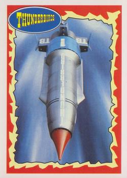 1993 Topps The Very Best of Stingray Thunderbirds Captain Scarlet #28 Thunderbirds To The Rescue! Front
