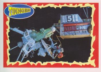 1993 Topps The Very Best of Stingray Thunderbirds Captain Scarlet #42 In-Flight Repairs Front