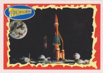 1993 Topps The Very Best of Stingray Thunderbirds Captain Scarlet #48 Moonbase Front