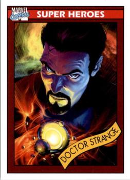 2015 Fleer Retro Marvel - 1990 Impel Marvel Universe #8 Doctor Strange Front