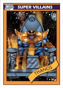 2015 Fleer Retro Marvel - 1990 Impel Marvel Universe #12 Thanos Front