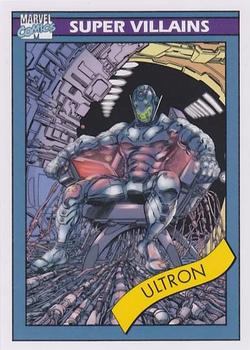 2015 Fleer Retro Marvel - 1990 Impel Marvel Universe #15 Ultron Front