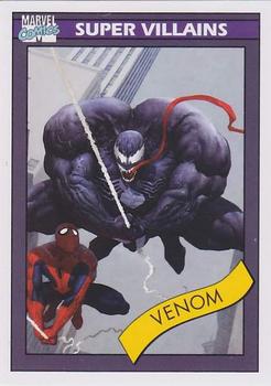 2015 Fleer Retro Marvel - 1990 Impel Marvel Universe #18 Venom Front