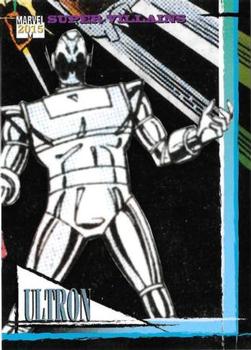 2015 Fleer Retro Marvel - 1993 Skybox Marvel Universe #9 Ultron Front