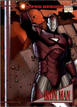 2015 Fleer Retro Marvel - 1993 Skybox Marvel Universe #22 Iron Man Front
