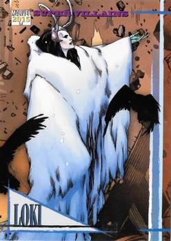 2015 Fleer Retro Marvel - 1993 Skybox Marvel Universe #24 Loki Front