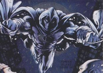 2015 Fleer Retro Marvel - 1994 Marvel Flair Power Blast #10 Moon Knight Back