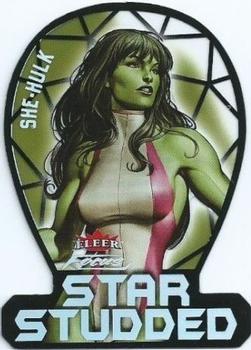 2015 Fleer Retro Marvel - 2000 Fleer Focus Star Studded #8SS She-Hulk Front