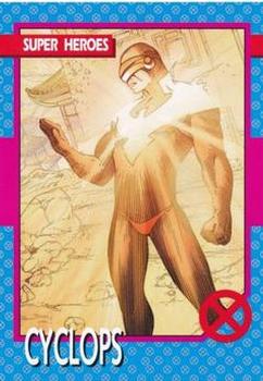 2015 Fleer Retro Marvel - 1992 Impel Uncanny X-Men #2 Cyclops Front