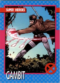 2015 Fleer Retro Marvel - 1992 Impel Uncanny X-Men #6 Gambit Front