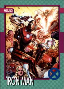 2015 Fleer Retro Marvel - 1992 Impel Uncanny X-Men #7 Iron Man Front