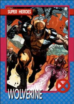 2015 Fleer Retro Marvel - 1992 Impel Uncanny X-Men #15 Wolverine Front