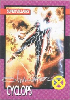 2015 Fleer Retro Marvel - Autographs 1992 Impel Uncanny X-Men #4 Cyclops Front