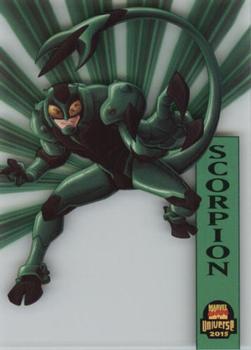 2015 Fleer Retro Marvel - 1994 Fleer Suspended Animation #27 Scorpion Front