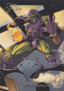 2015 Fleer Retro Marvel - 1994 Flair Origins #6 Green Goblin Front