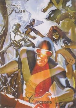 2015 Fleer Retro Marvel - 1994 Flair Origins #7 Cyclops Front