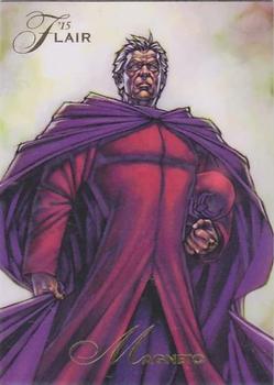 2015 Fleer Retro Marvel - 1994 Flair Origins #12 Magneto Front