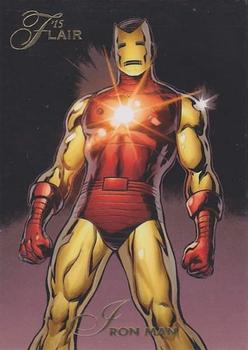 2015 Fleer Retro Marvel - 1994 Flair Origins #16 Iron Man Front