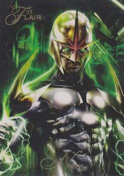 2015 Fleer Retro Marvel - 1994 Flair Origins #19 Nova Front