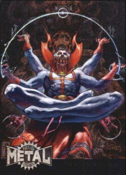 2015 Fleer Retro Marvel - 1995 Flair Marvel Metal Blaster #13 Doctor Strange Front